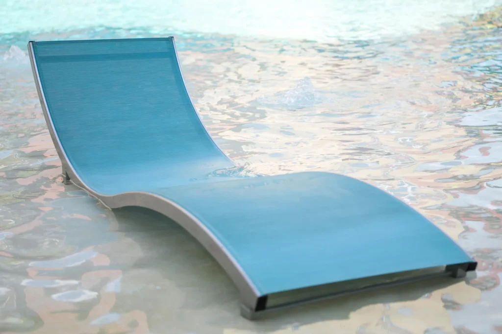 cadeira de piscina ideal