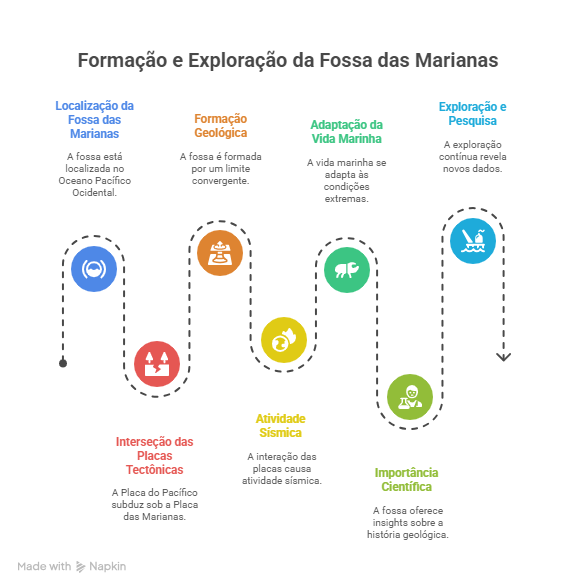 Condições Extremas: Pressão, Temperatura e Ausência de Luz na Fossa das Marianas