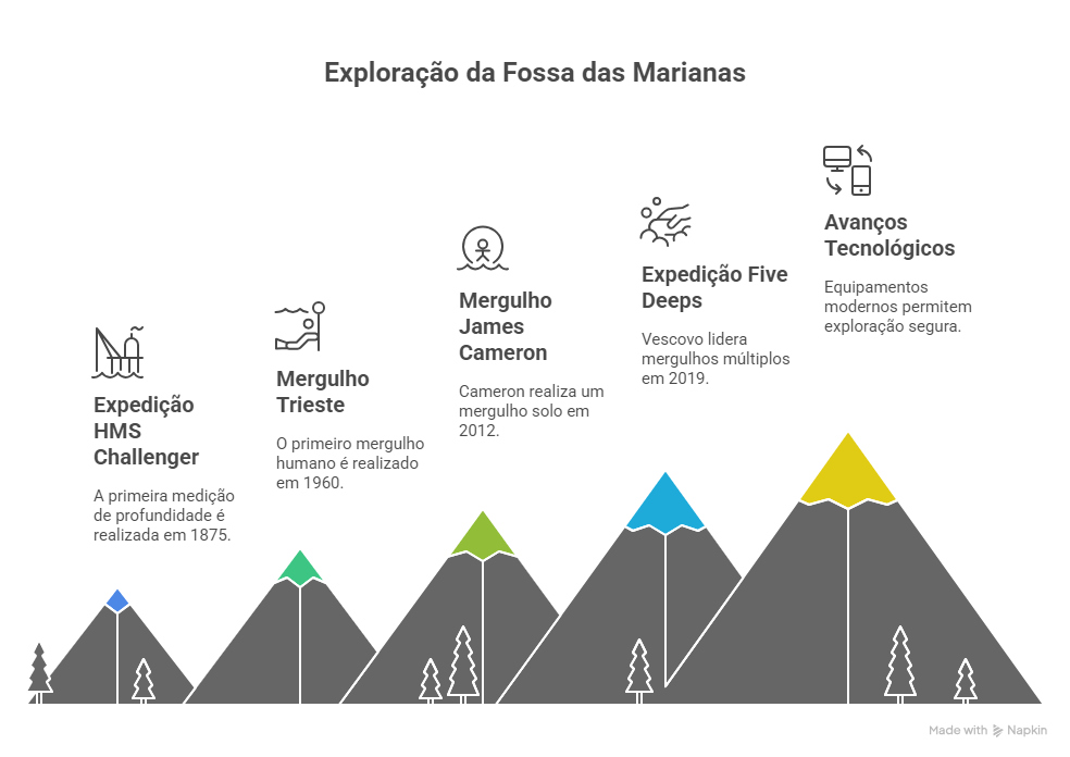 Descobertas históricas e expedições científicas