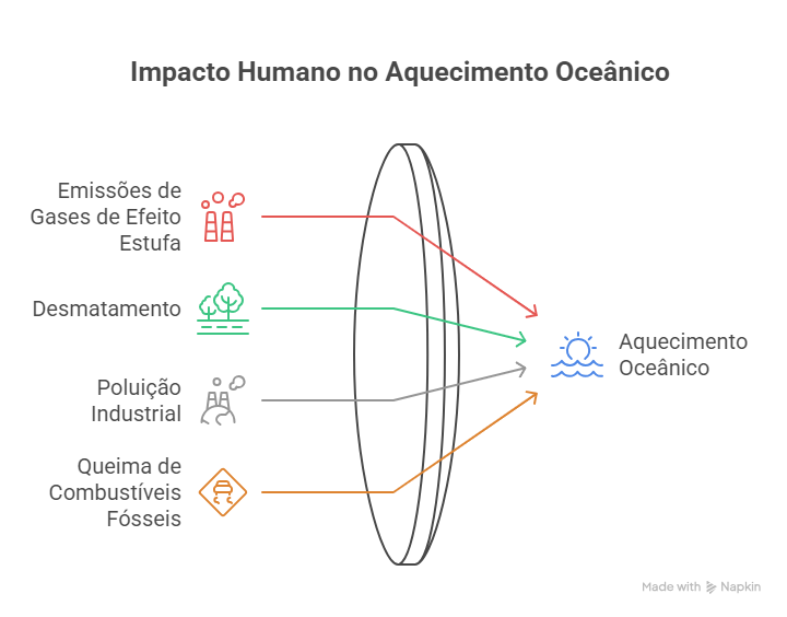 Causas do Aquecimento Oceânico
