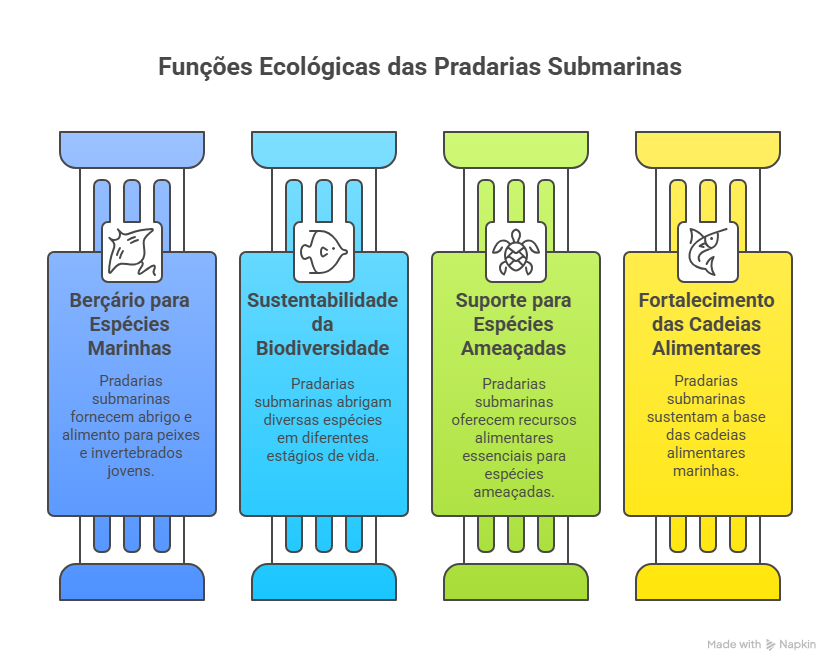 Funções Ecológicas das Pradarias Submarinas