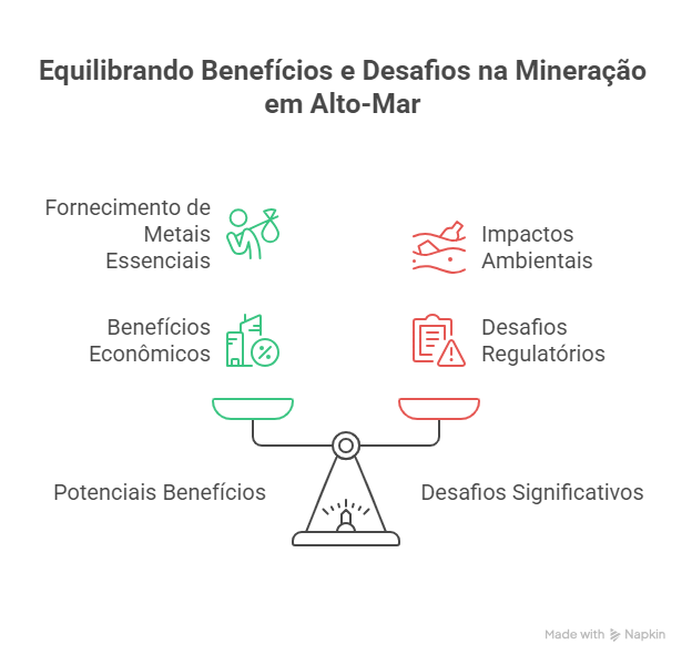 Impactos Ambientais e Riscos da mineração em alto-mar