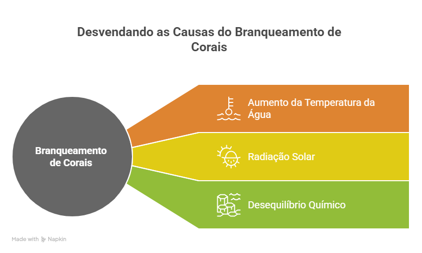 Principais Causas do Branqueamento de Corais