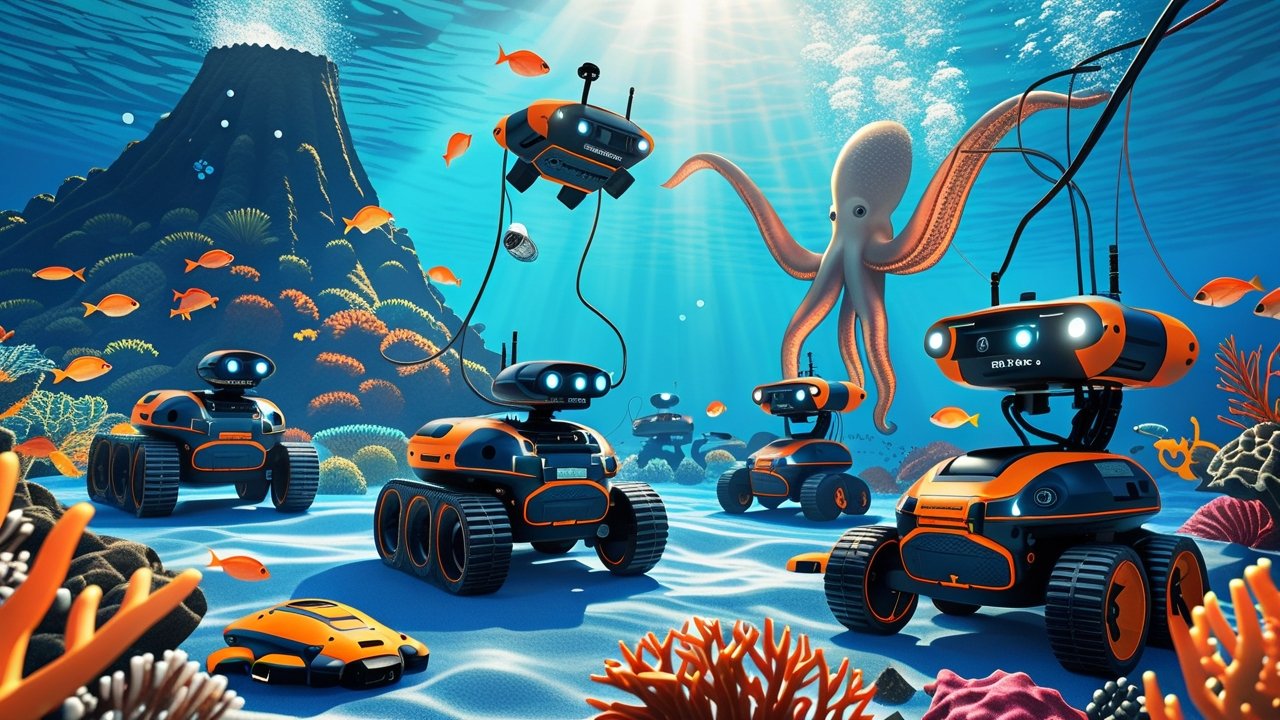 Robôs Autônomos e o Futuro da Pesquisa Marinha