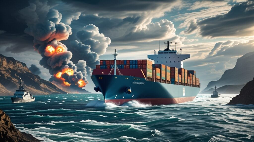 Impacto de Conflitos e Crises nas Rotas Marítimas