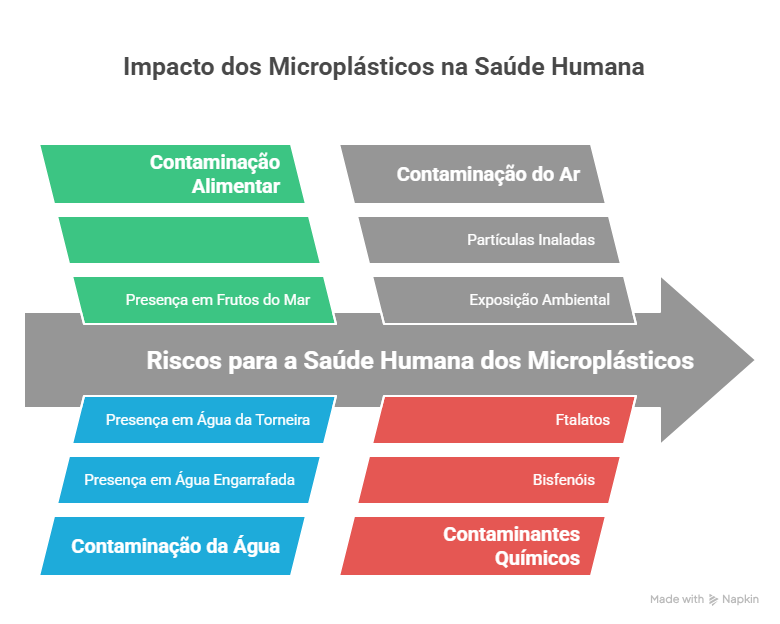 Efeitos dos Microplásticos na Saúde Humana