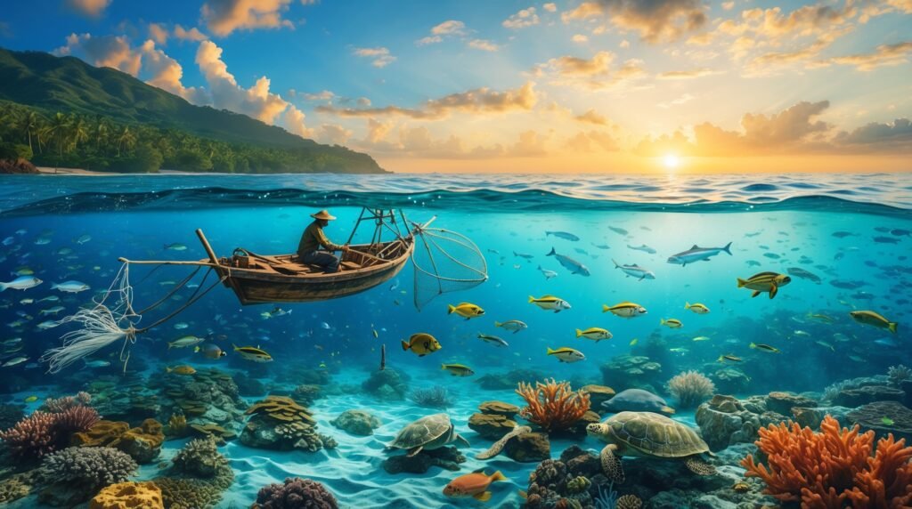 Saúde dos oceanos e monitoramento ambiental